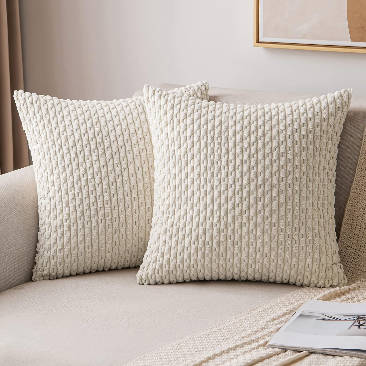 ลายโยนหมอน 18x18 นิ้ว Beige Bo - Pillow Insert 18X18 บทวิจารณ์และราคา