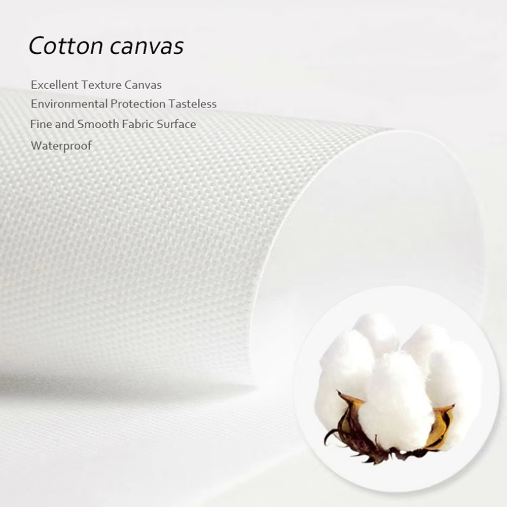 (ไม่มีกรอบ) ภาพวาดบนผ้าใบแบบแบ - Home Textiles & Decorations บทวิจารณ์และราคา